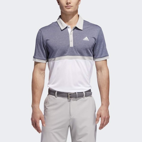 Adidas Heater color-block polo - Picture 1 of 8